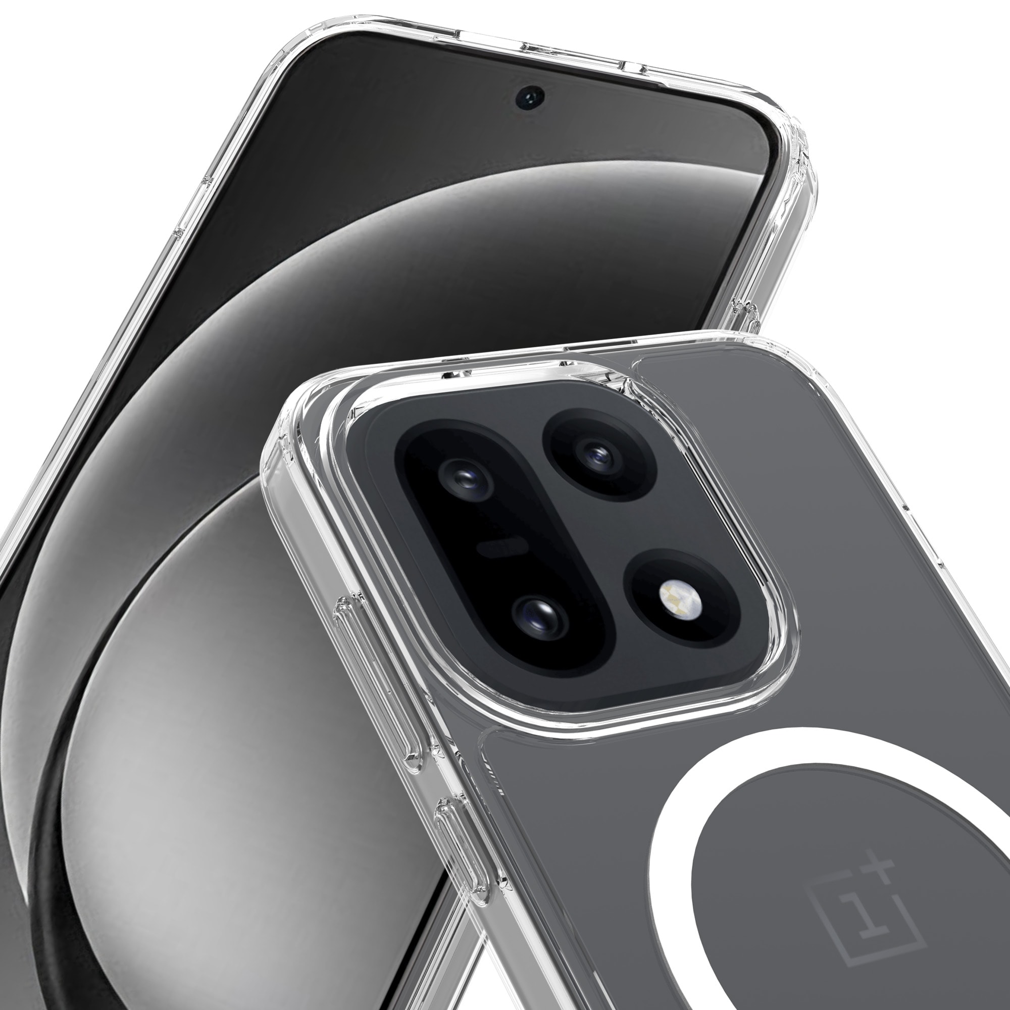  OnePlus 15 MagSafe Hybrid-deksel, Gjennomsiktig