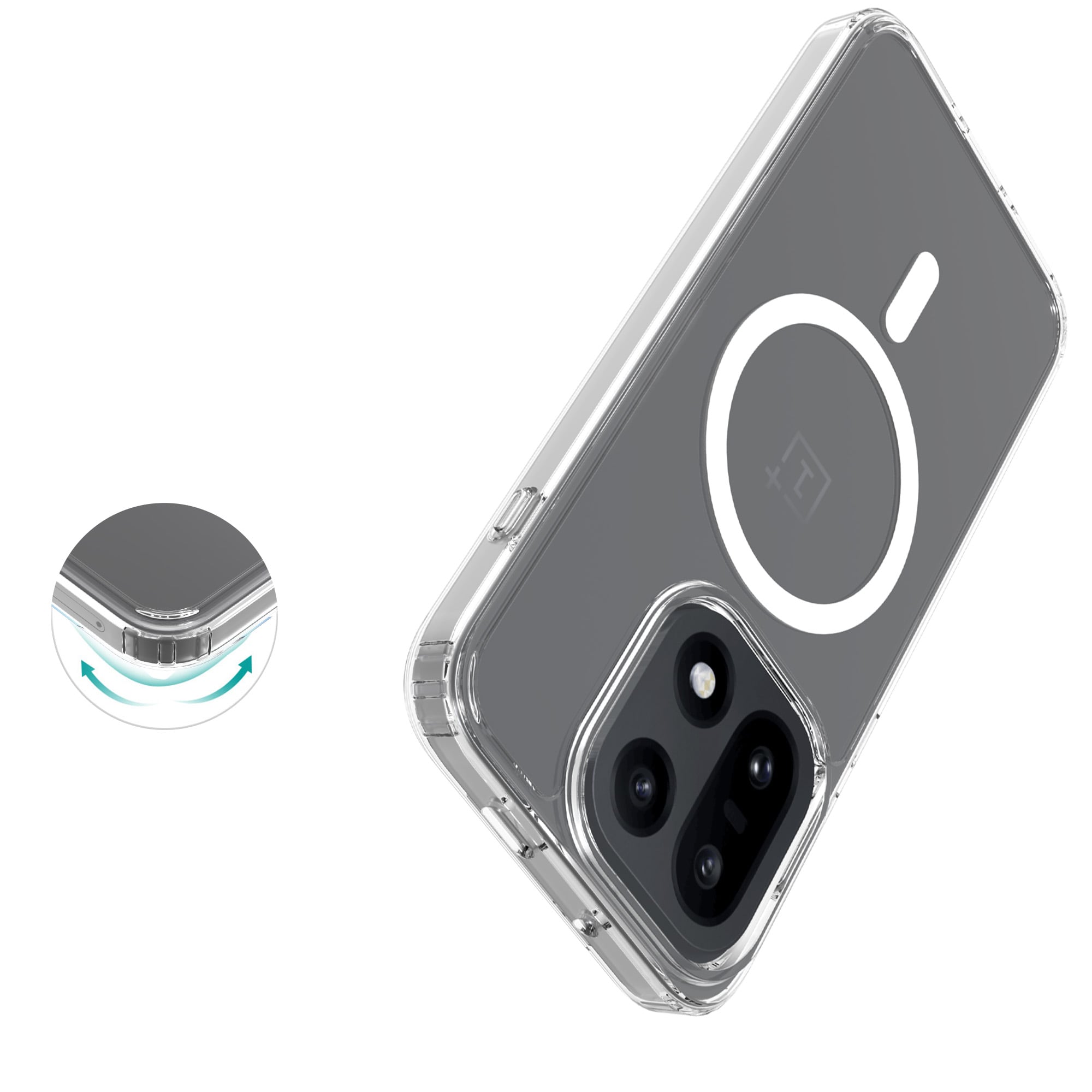  OnePlus 15 MagSafe Hybrid-deksel, Gjennomsiktig