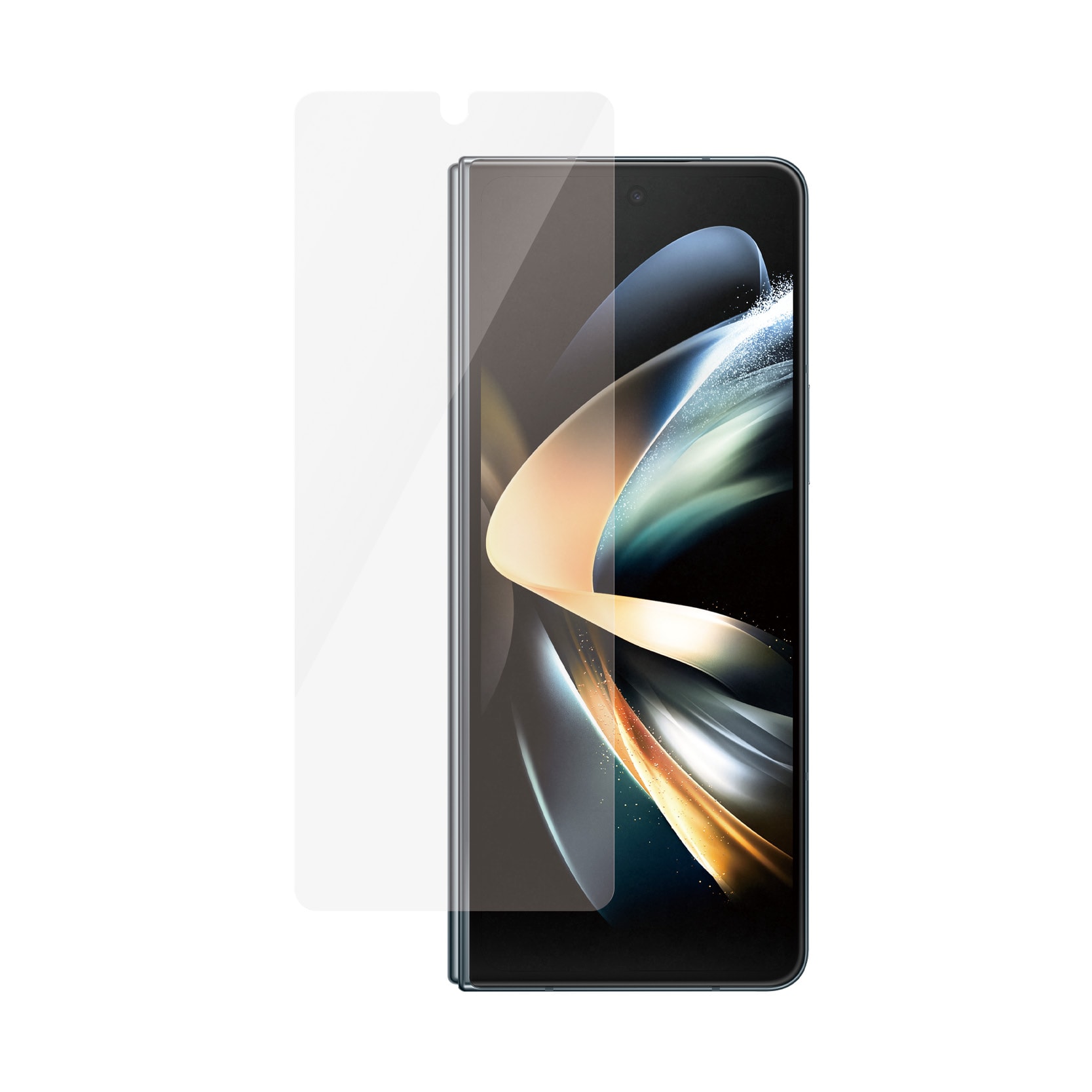 Samsung Galaxy Z Fold 5 Ytre skjermbeskytter i ripebestandig herdet glass - Ultra Wide Fit
