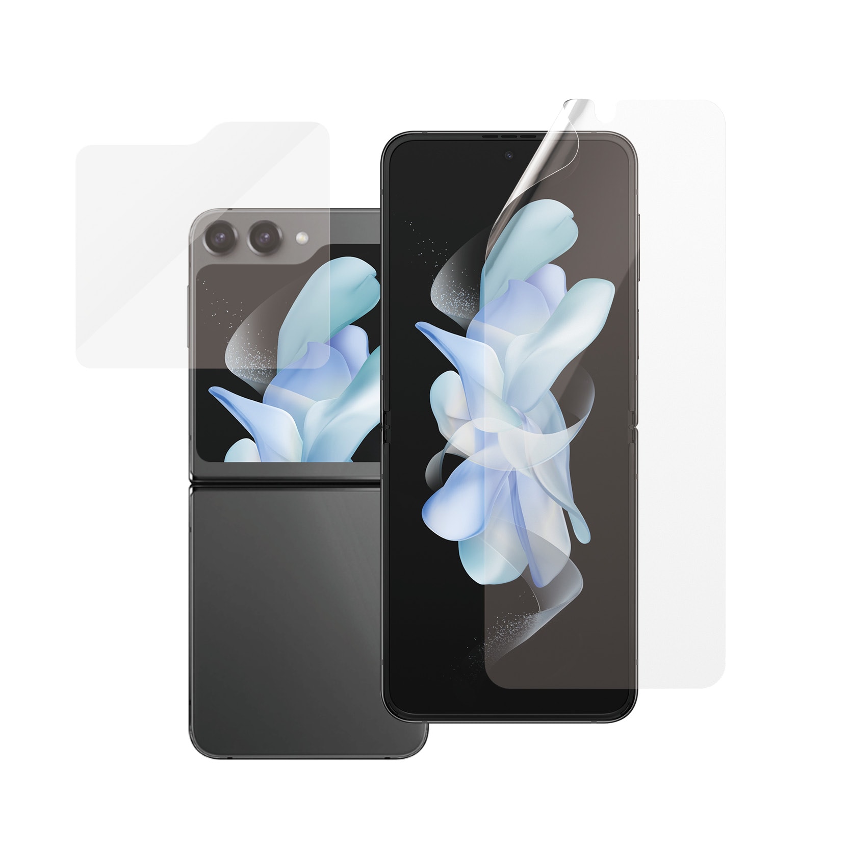 Samsung Galaxy Z Flip 5 Skjermbeskytter Innside+Utside