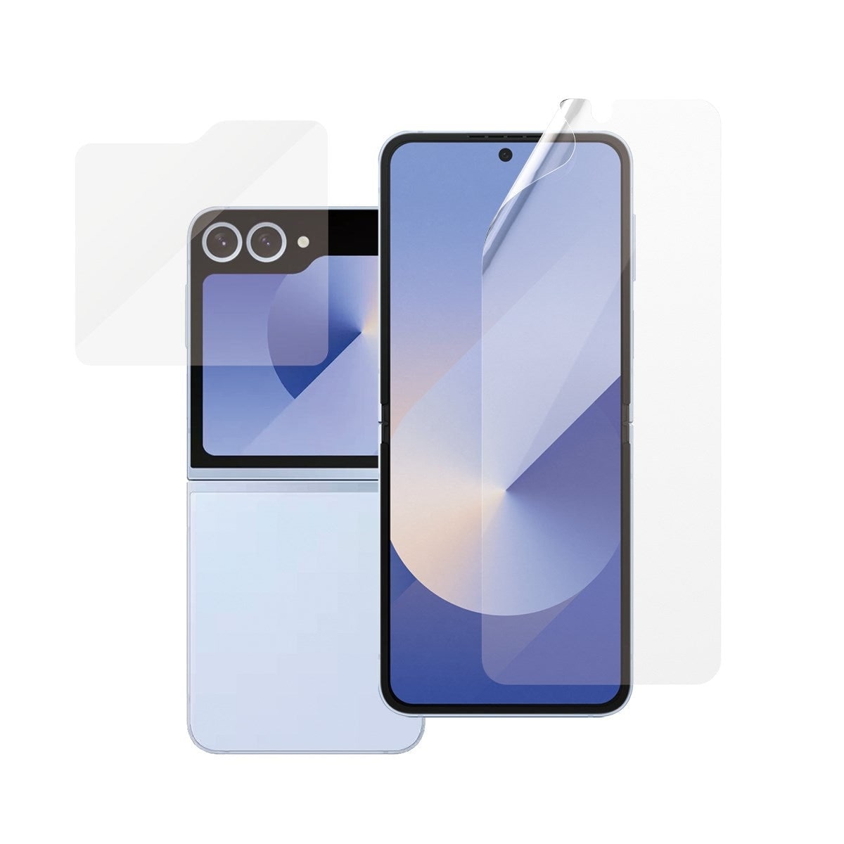 Samsung Galaxy Z Flip 6 Skjermbeskytter Innside+Utside