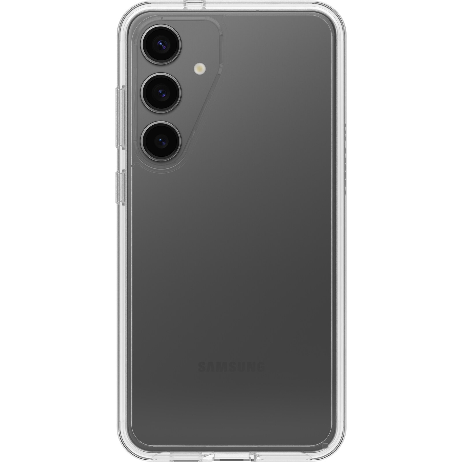 Samsung Galaxy S24 Plus Støtsikkert deksel Symmetry, Gjennomsiktig