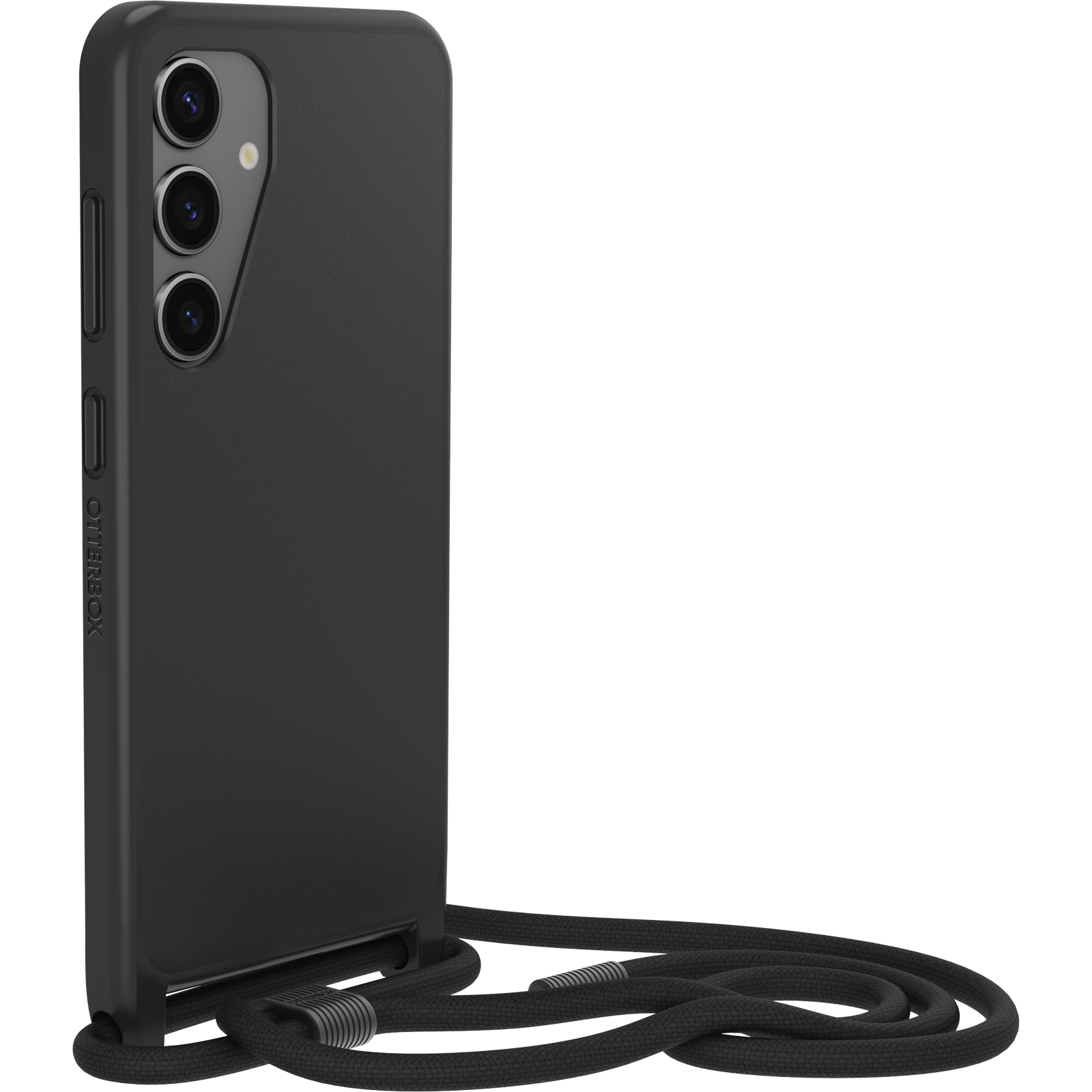 Samsung Galaxy S24 Deksel med halskjede React Necklace, Svart
