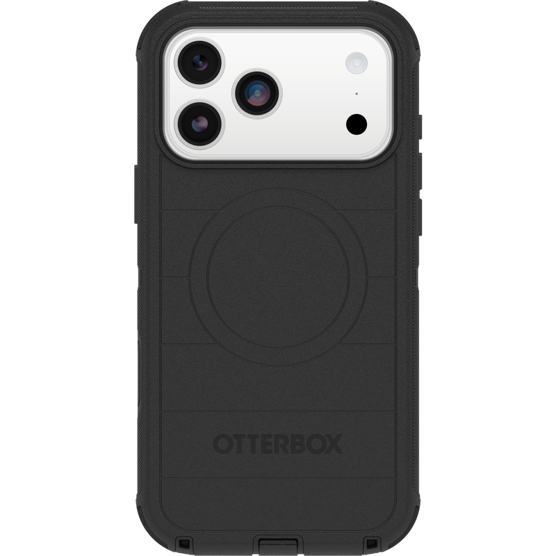 iPhone 17 Pro Max Defender - Robust MagSafe mobildeksel med høy beskyttelsesgrad, Svart