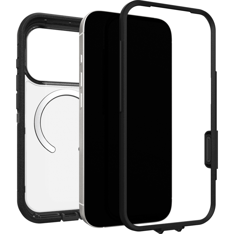 iPhone 17 Pro Defender XT Riktig støtsikkert MagSafe-deksel, Svart/gjennomsiktig