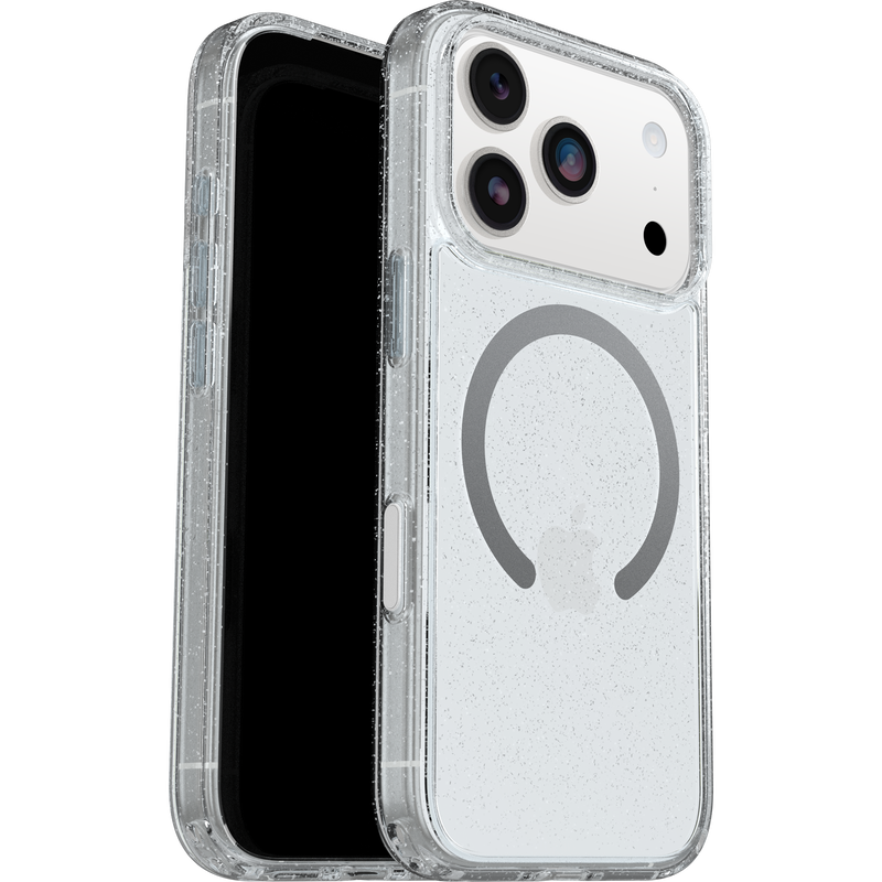 iPhone 17 Pro Støtsikkert MagSafe-deksel Symmetry Plus, Stardust Glitter