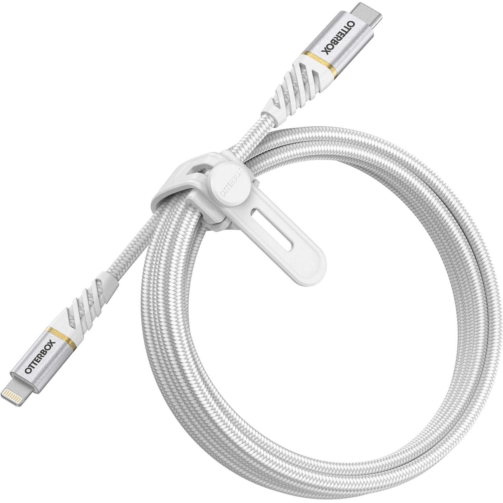 USB-C til Lightning Premium Fast Charge kabel 2 m, Hvit