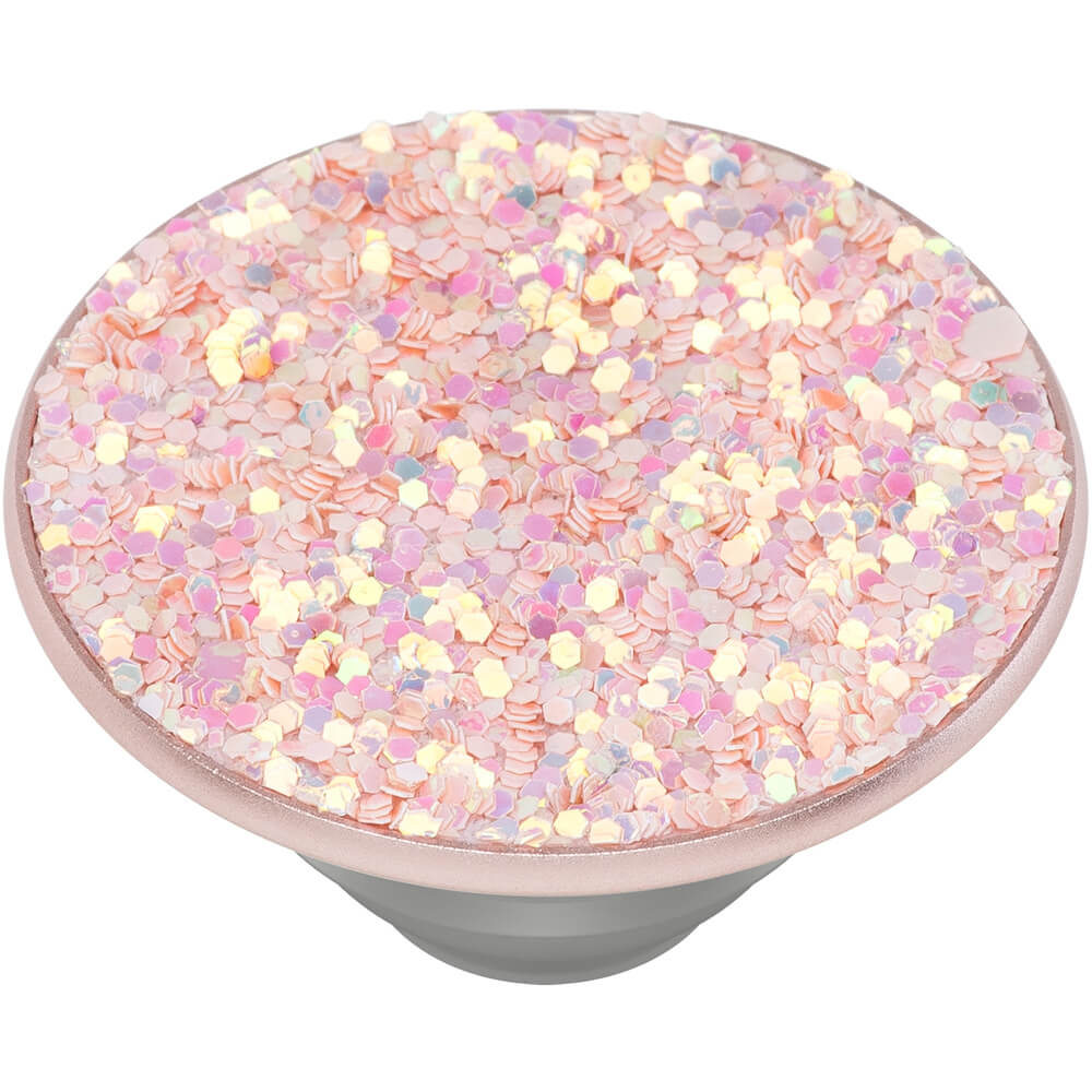 PopGrip Mobilholder / stativ med avtakbar topp, Sparkle Rose