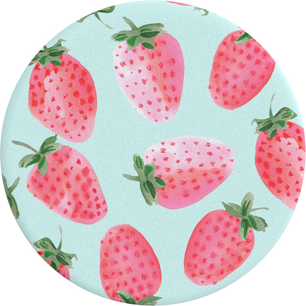 PopGrip Mobilholder / stativ med avtakbar topp, Strawberry Rain