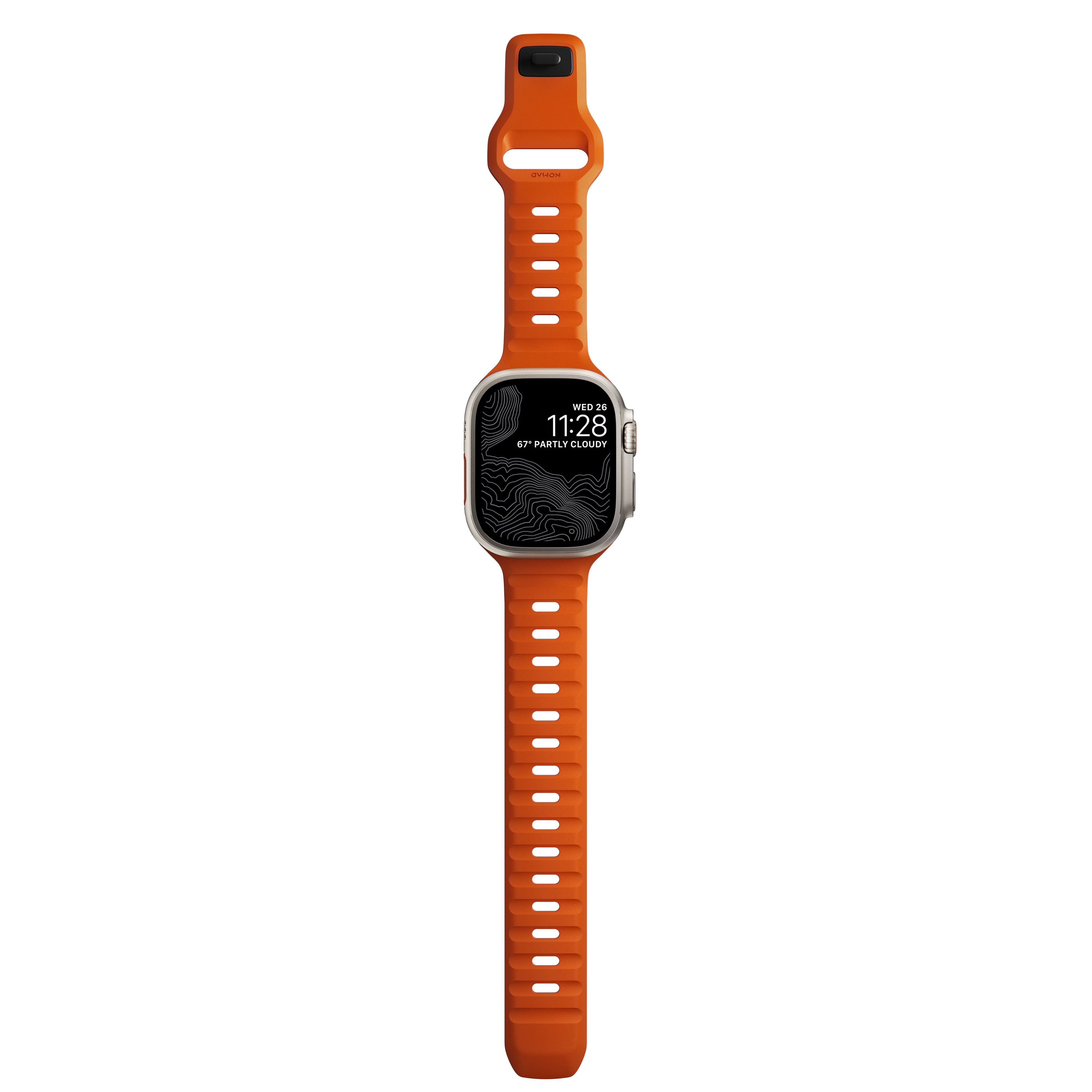Apple Watch Series 4-6 44mm Reim - Sport Band Ultra Orange