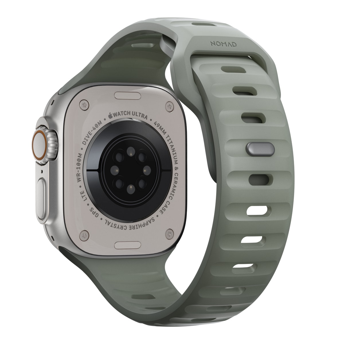 Apple Watch Series 4-6 44mm Reim - Sport Band Coastal Rock