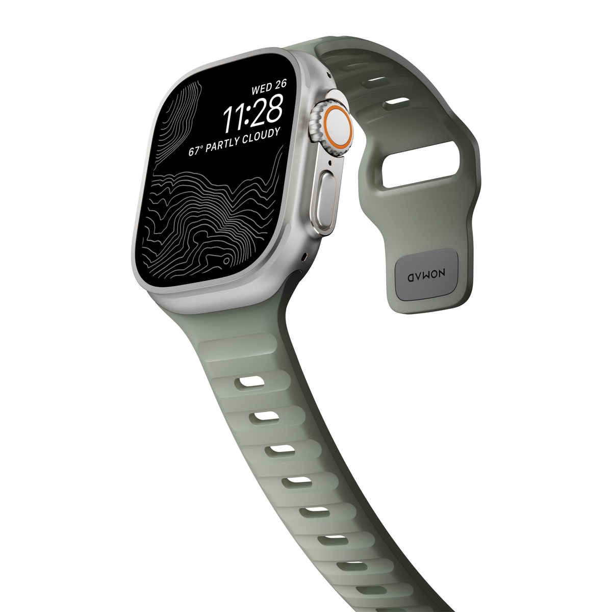 Apple Watch Series 4-6 44mm Reim - Sport Band Coastal Rock