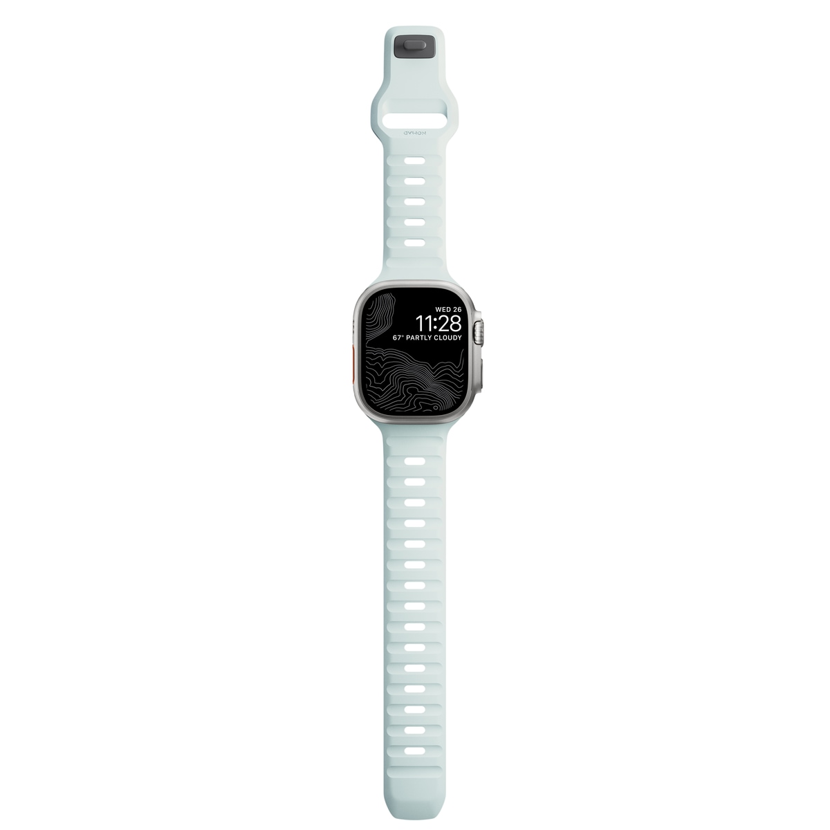 Apple Watch Ultra 49mm 1st Gen Reim - Sport Band Icy Blue Glow - Limited edition