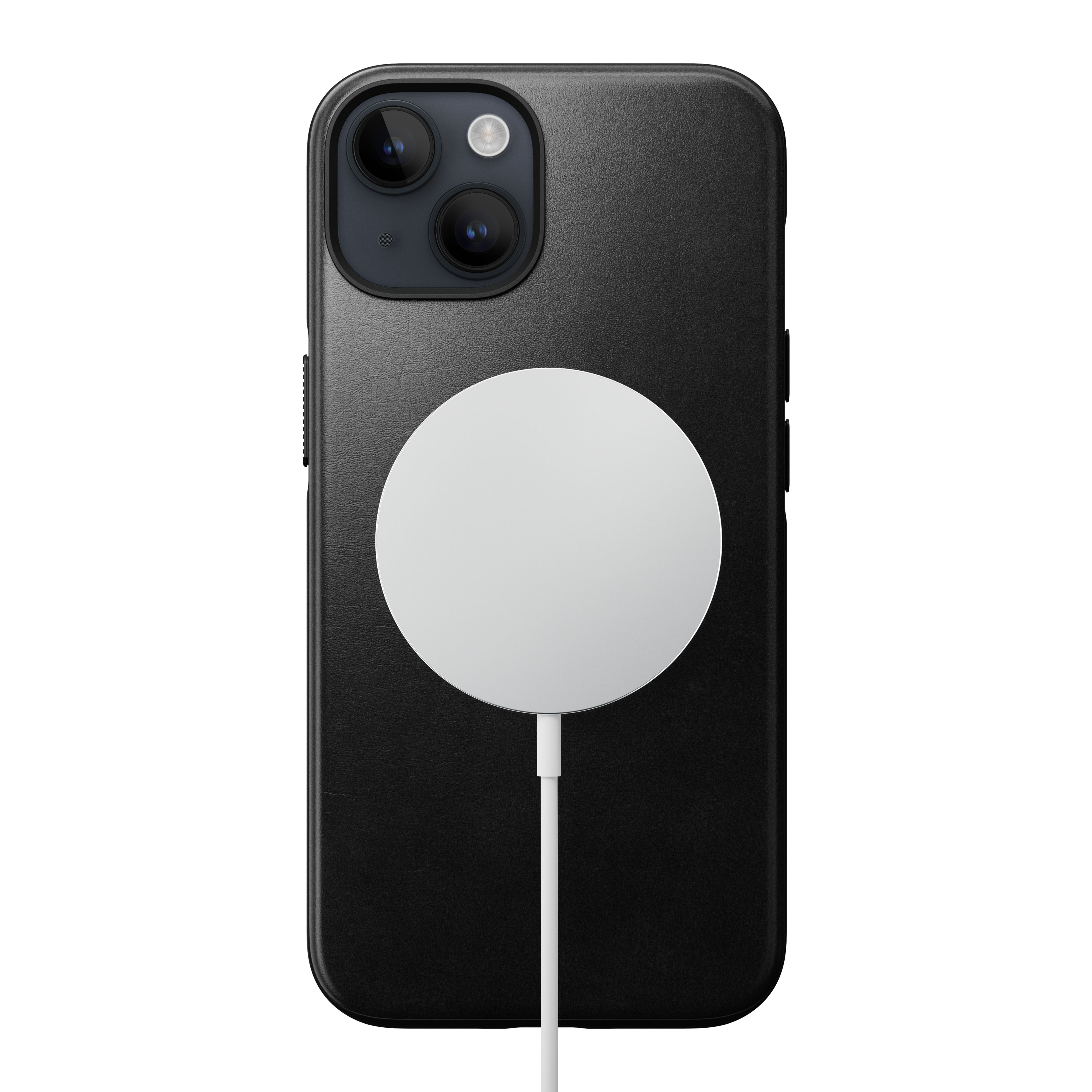 iPhone 14 Plus MagSafe Deksel - Modern Leather Black