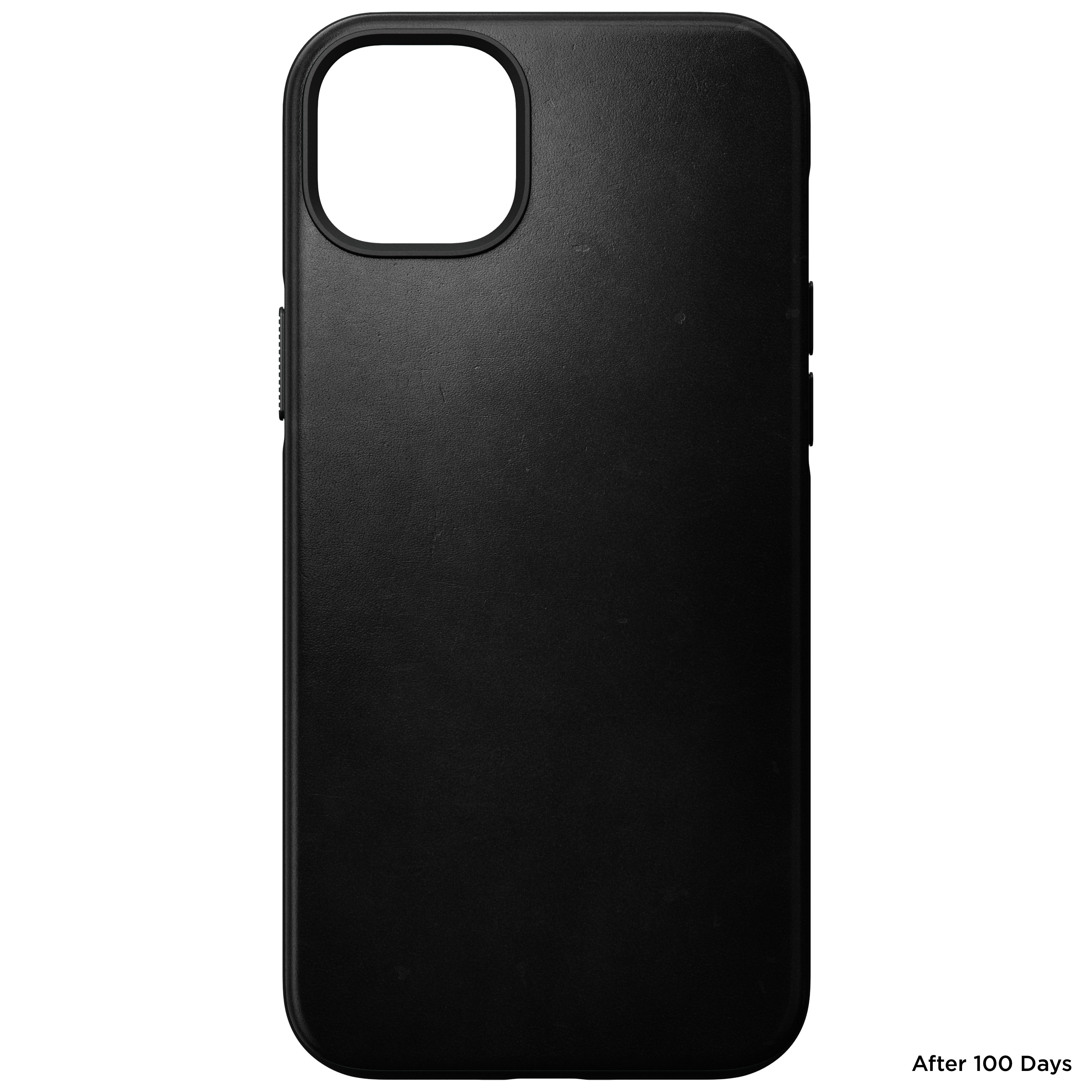 iPhone 14 Plus MagSafe Deksel - Modern Leather Black