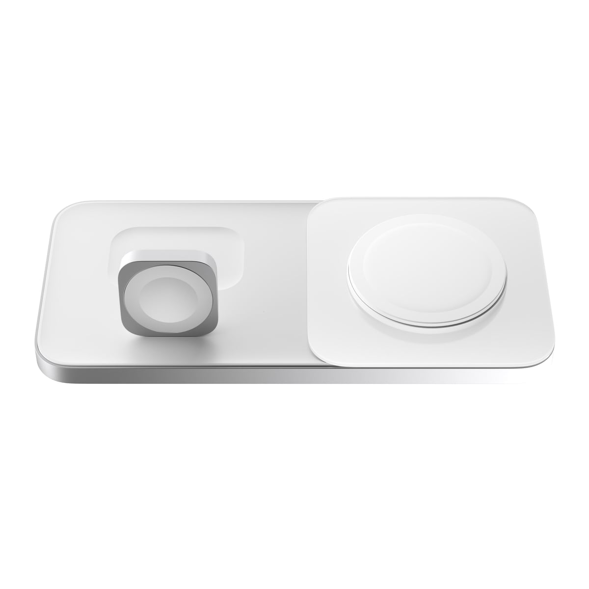 Base One Max 3-i-1 MagSafe Ladestasjon, Silver