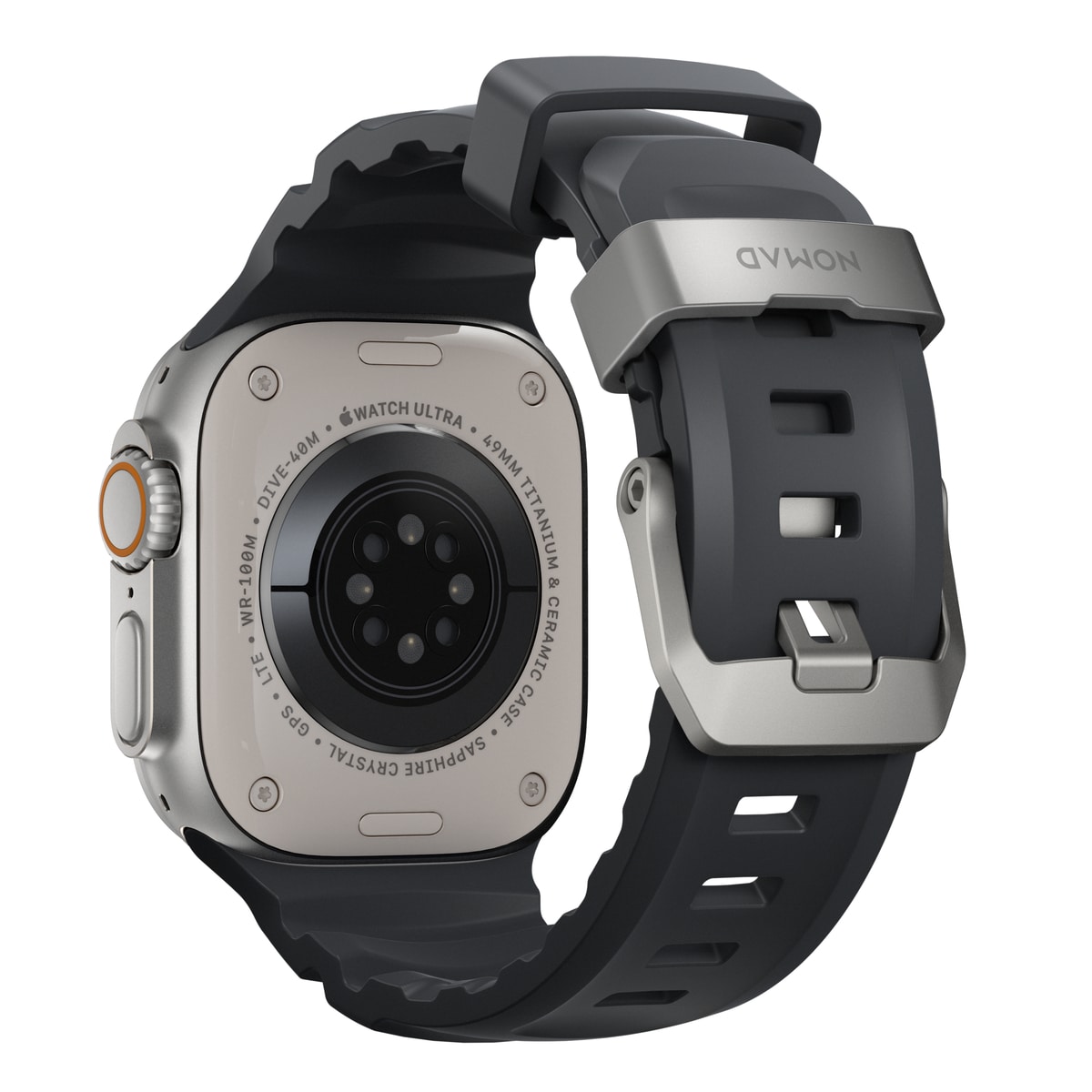 Apple Watch Series 8 45mm Reim Rocky Point (Natural Hardware) Storm