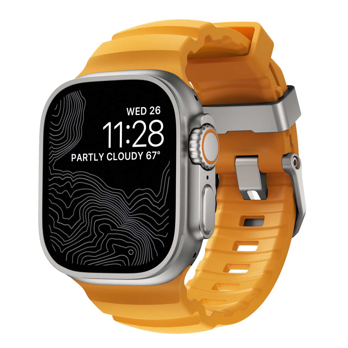 Apple Watch Series 4-6 44mm Reim Rocky Point (Natural Hardware) Sol
