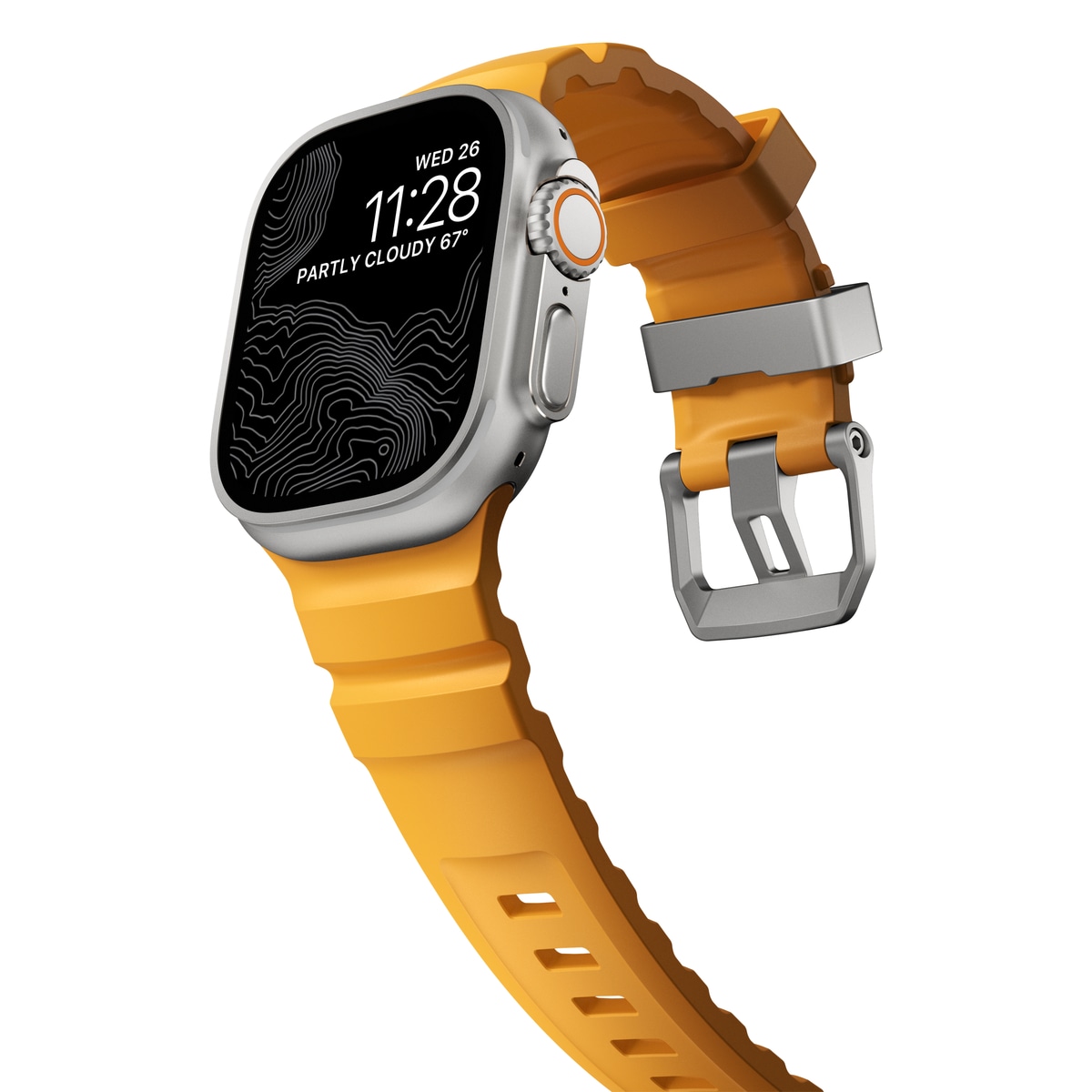 Apple Watch Series 4-6 44mm Reim Rocky Point (Natural Hardware) Sol