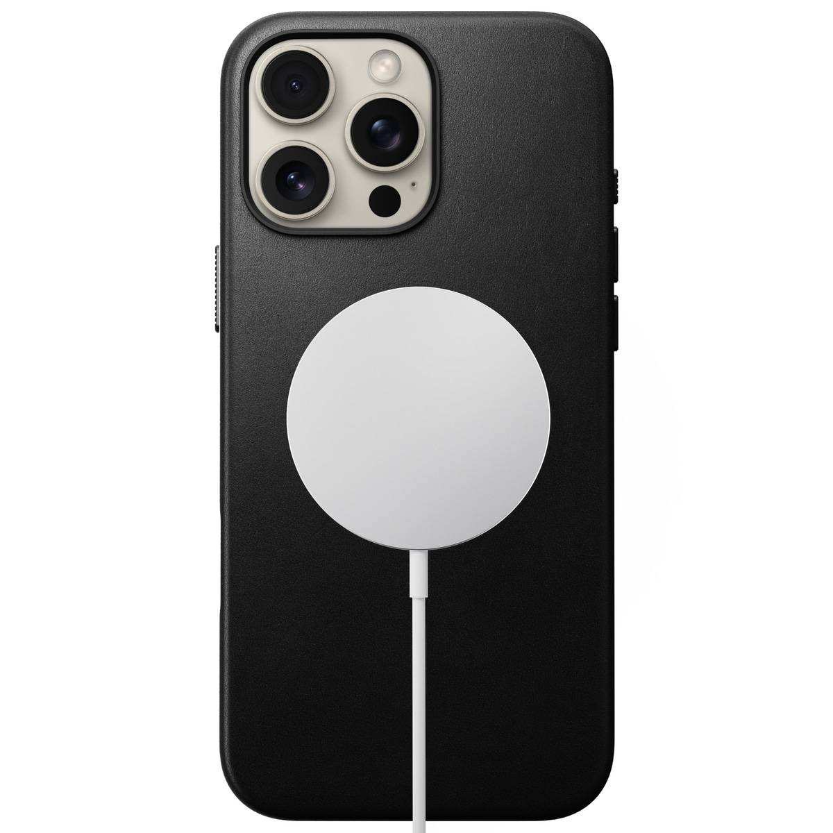 MalliPhone 16 Pro Max MagSafe-Deksel - Traditional Leather Black