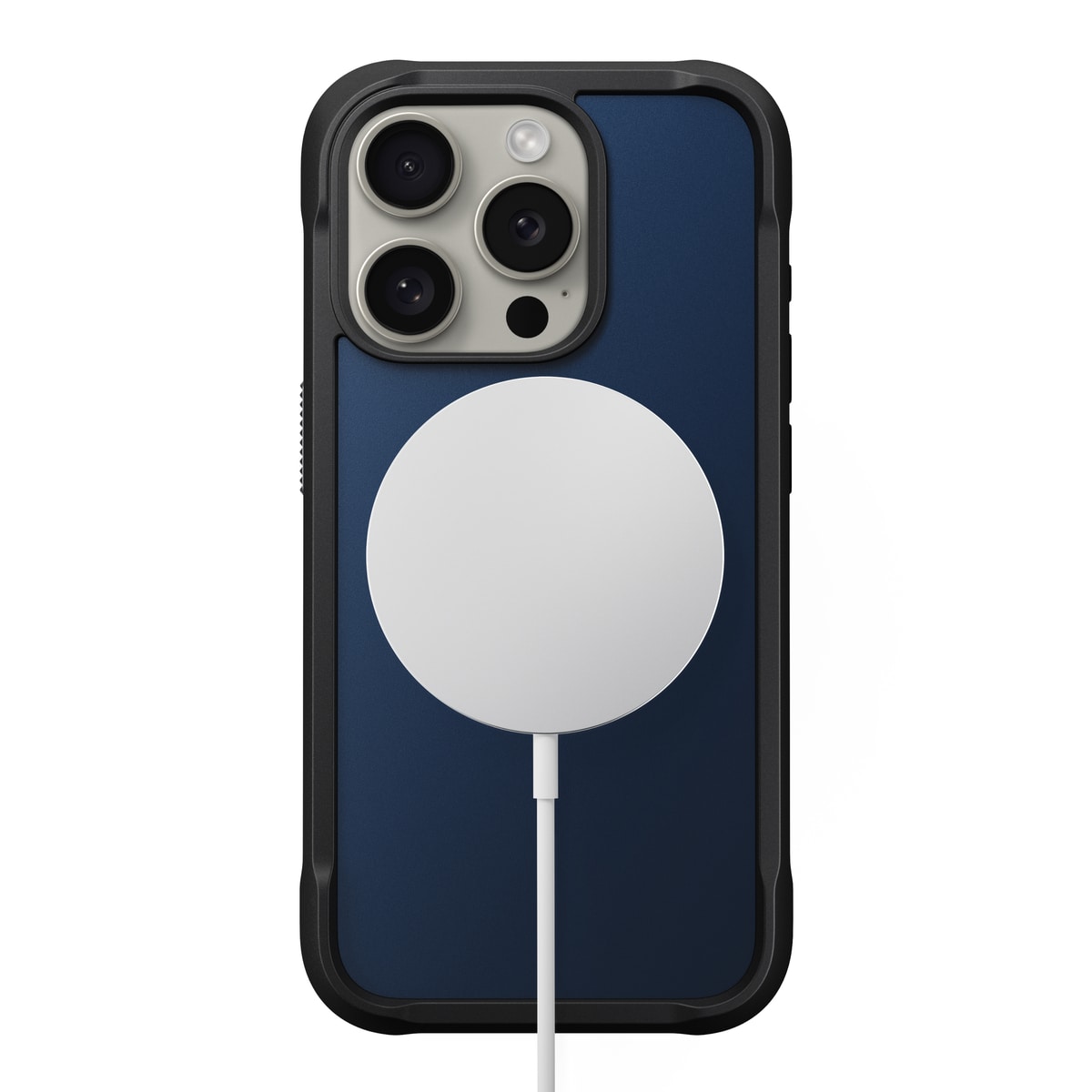 iPhone 15 Pro Rugged Deksel MagSafe Atlantic Blue