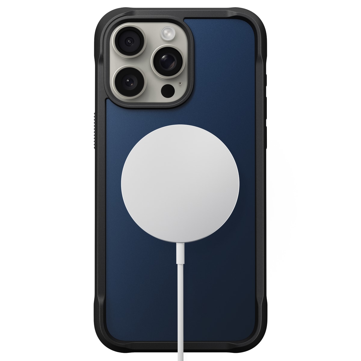 iPhone 15 Pro Max Rugged Deksel MagSafe Atlantic Blue