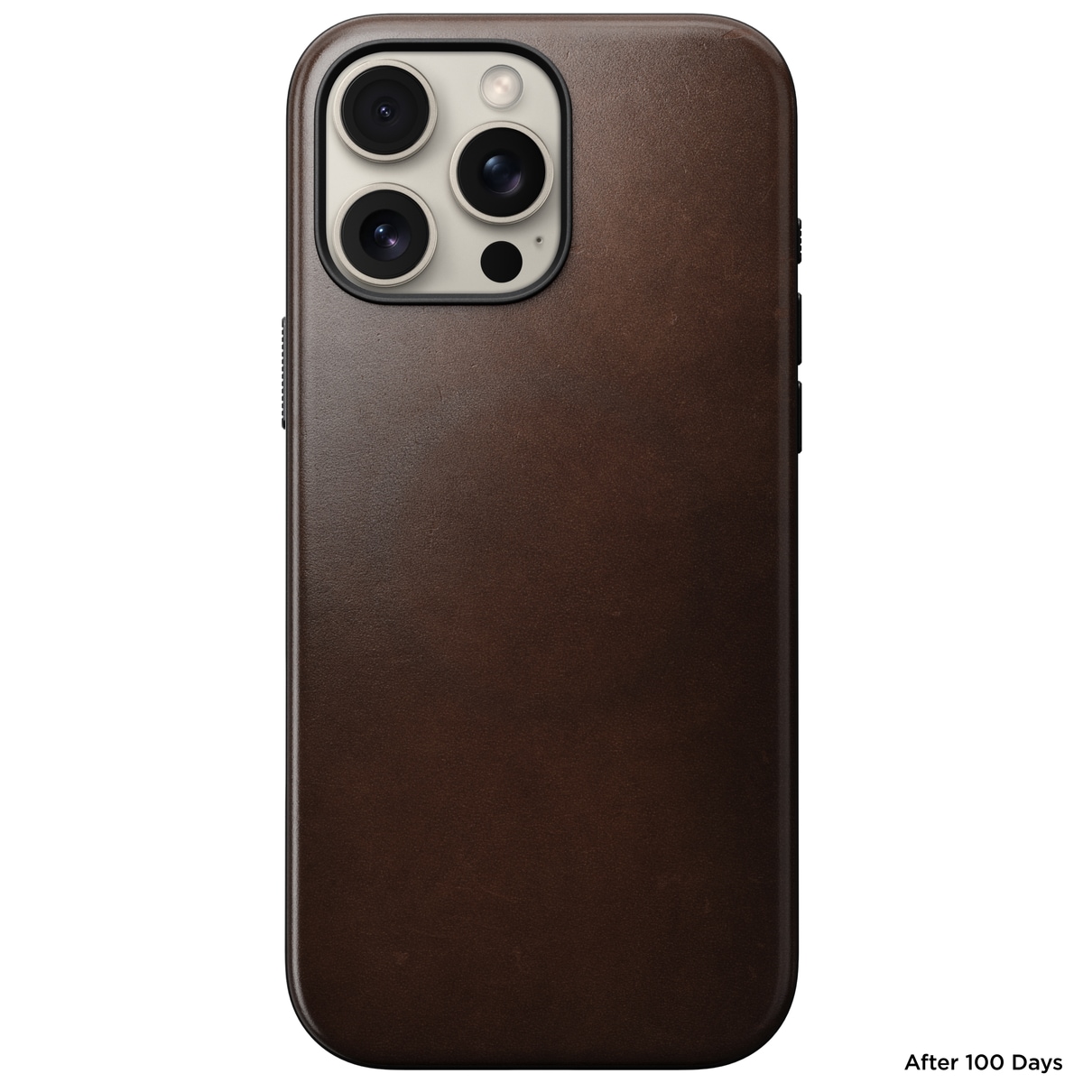 iPhone 16 Pro Max Skinnetui MagSafe - Modern Horween Leather Rustic Brown