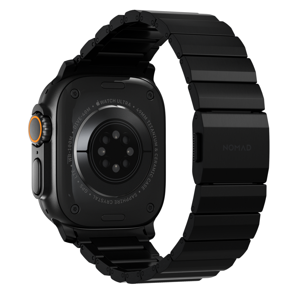 Apple Watch Ultra 49mm 2nd Gen Titanium reim, Svart