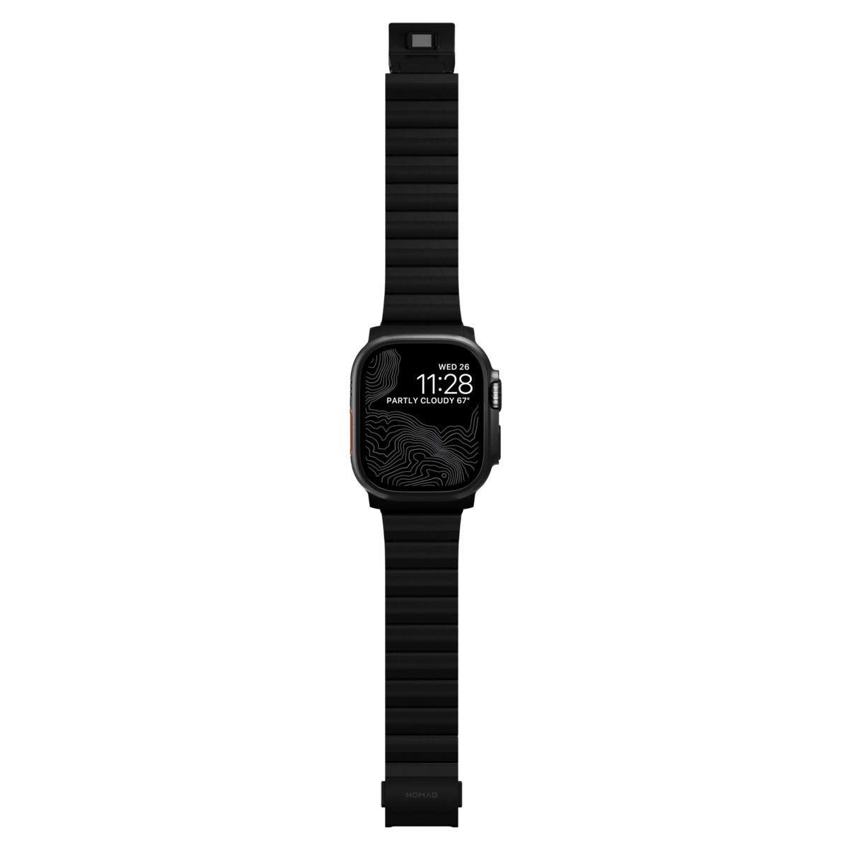 Apple Watch Ultra 49mm 2nd Gen Titanium reim, Svart