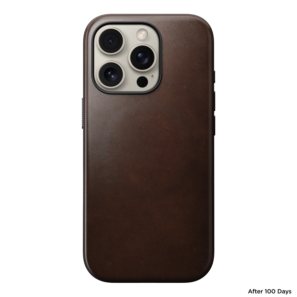 iPhone 16 Pro Skinnetui MagSafe - Modern Horween Leather Rustic Brown