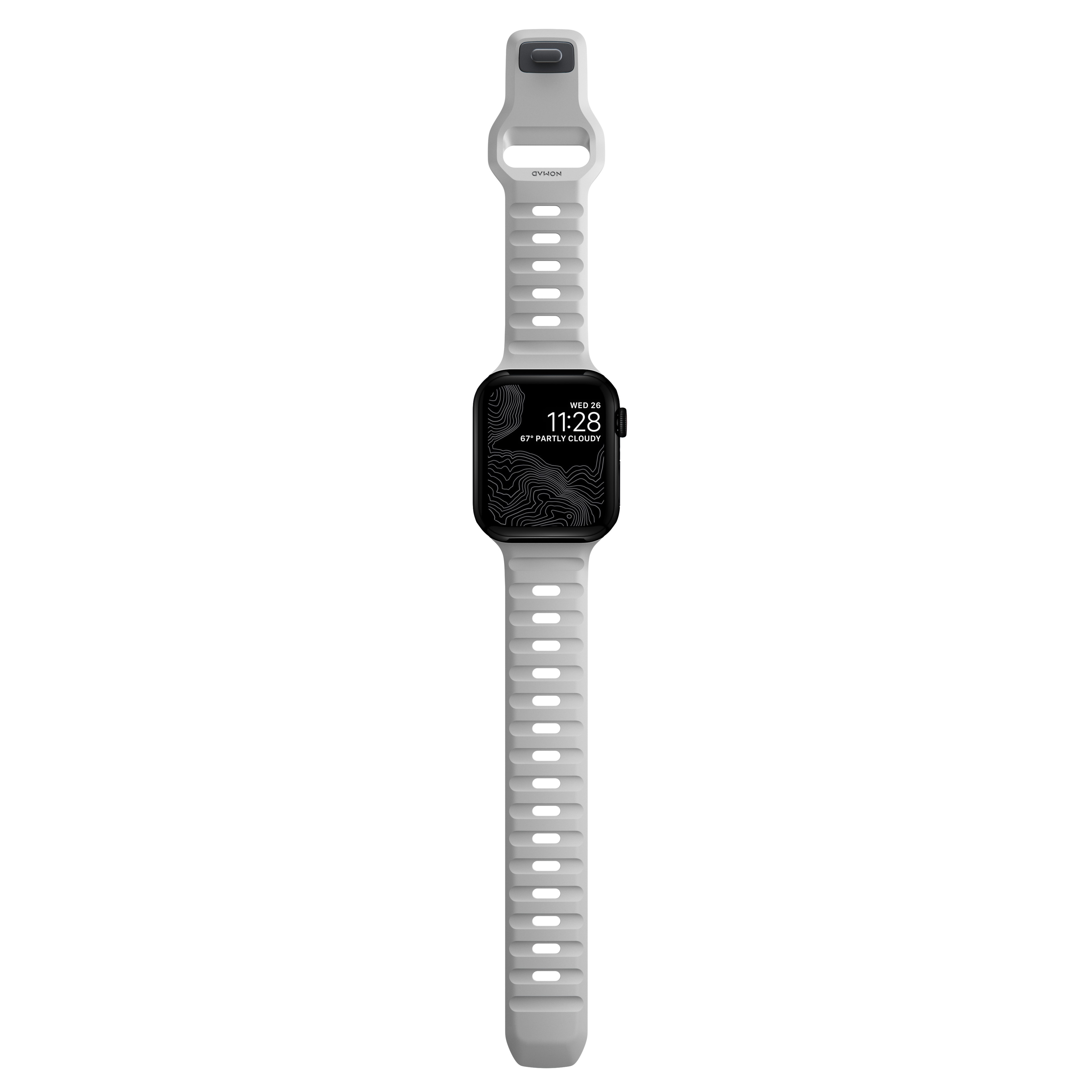 Apple Watch Series 8 45mm Reim - Sport Band Lunar Gray