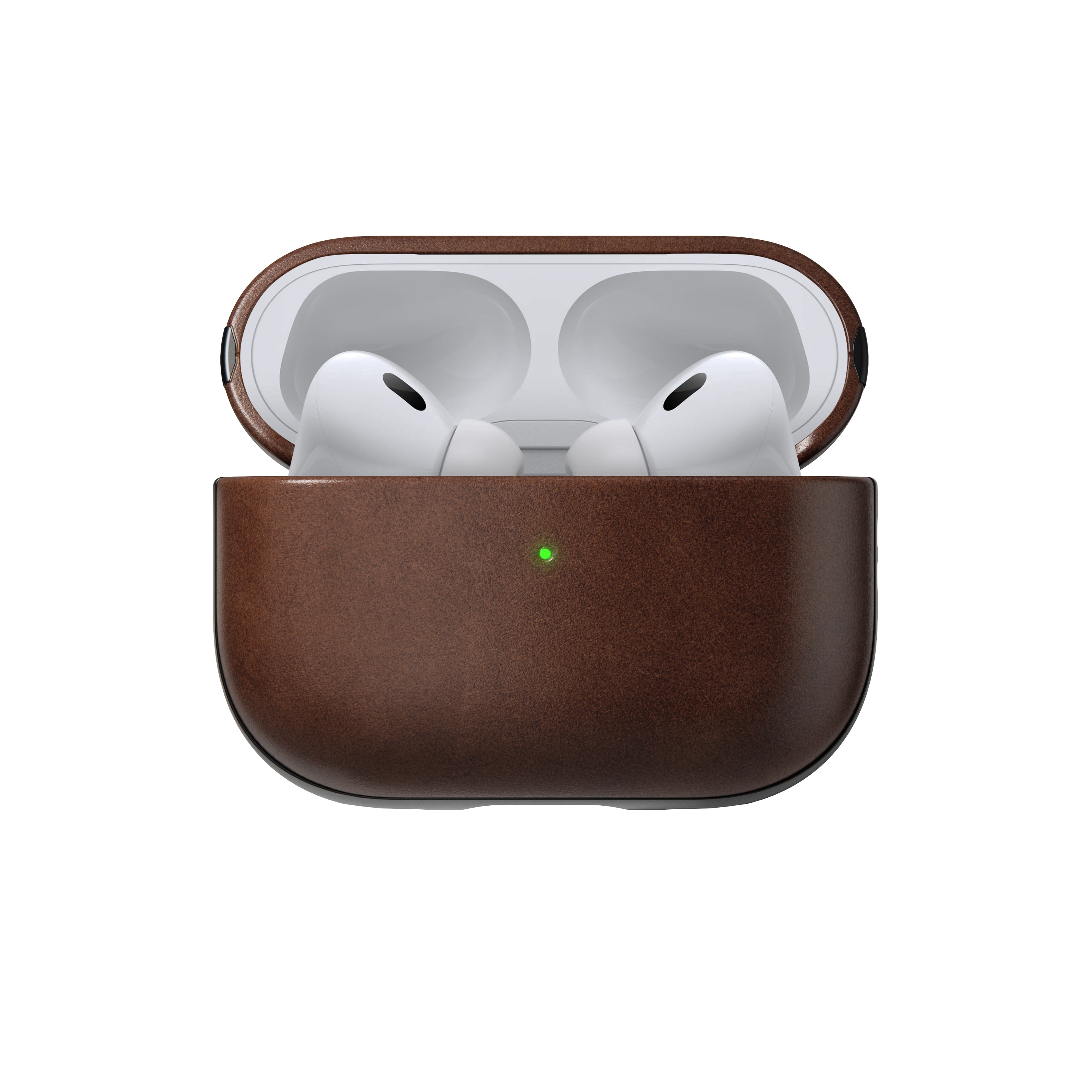 Apple AirPods Pro 2 Skinnetui - Modern Case Horween Leather, Rustic Brown
