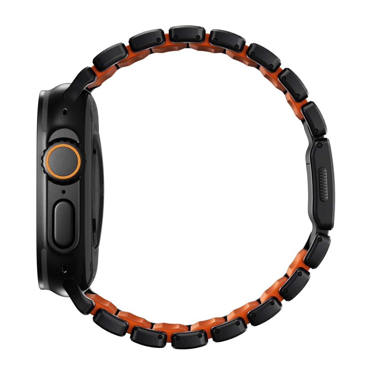 Apple Watch Series 7 45mm Titanium reim, Svart