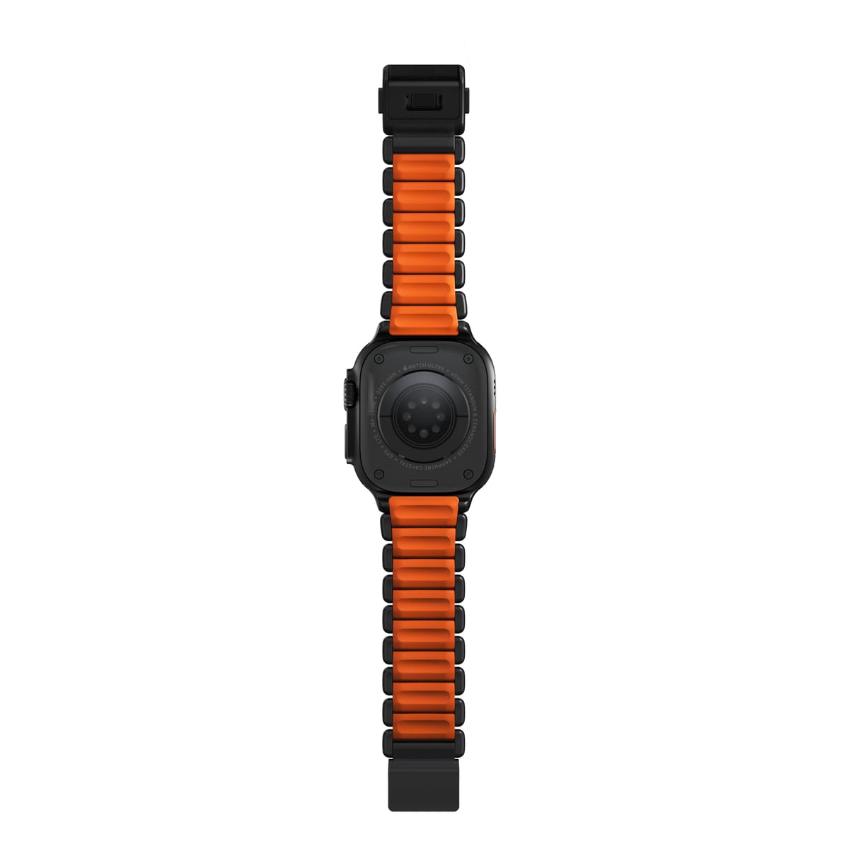 Apple Watch Series 7 45mm Titanium reim, Svart
