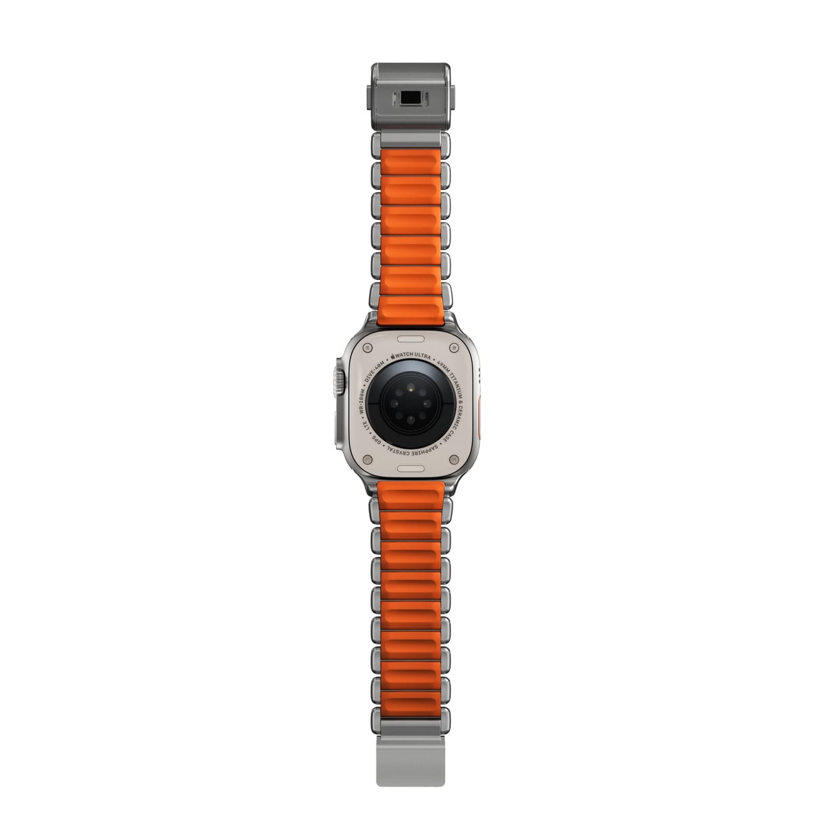 Apple Watch Series 7 45mm Titanium reim, Sølv