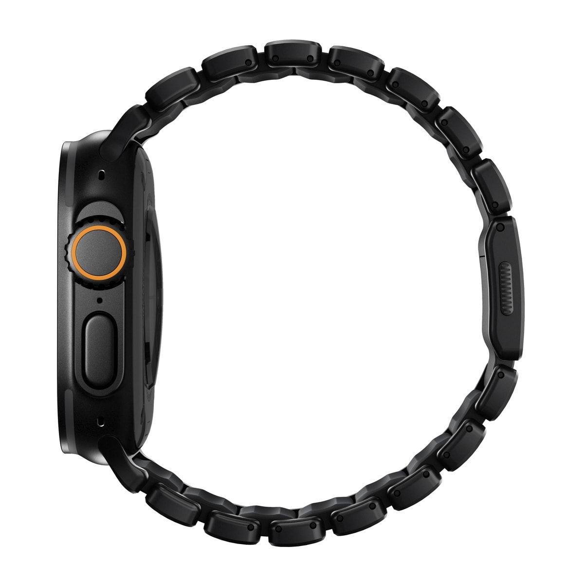 Apple Watch Series 7 45mm Titanium reim, Svart