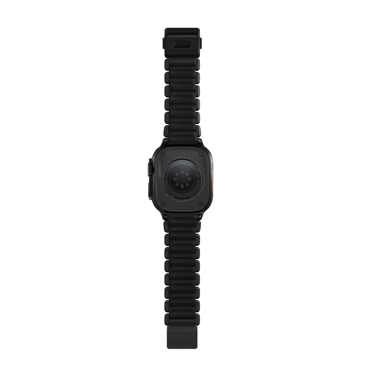Apple Watch Series 7 45mm Titanium reim, Svart