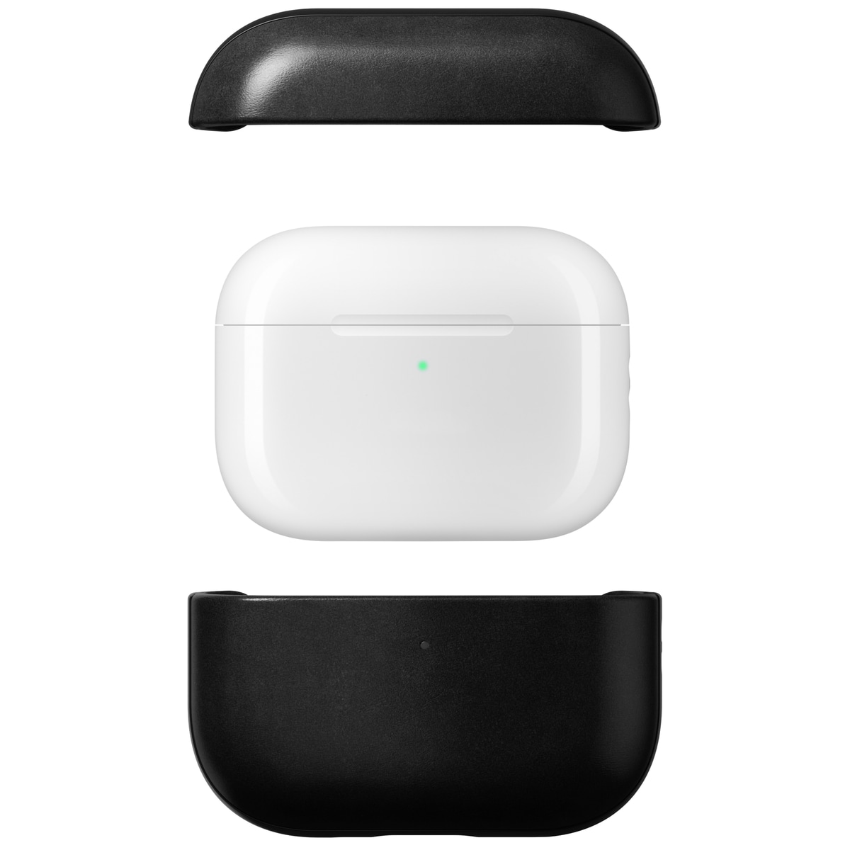 Apple AirPods Pro 3 Skinnetui - Modern Case Leather, Black