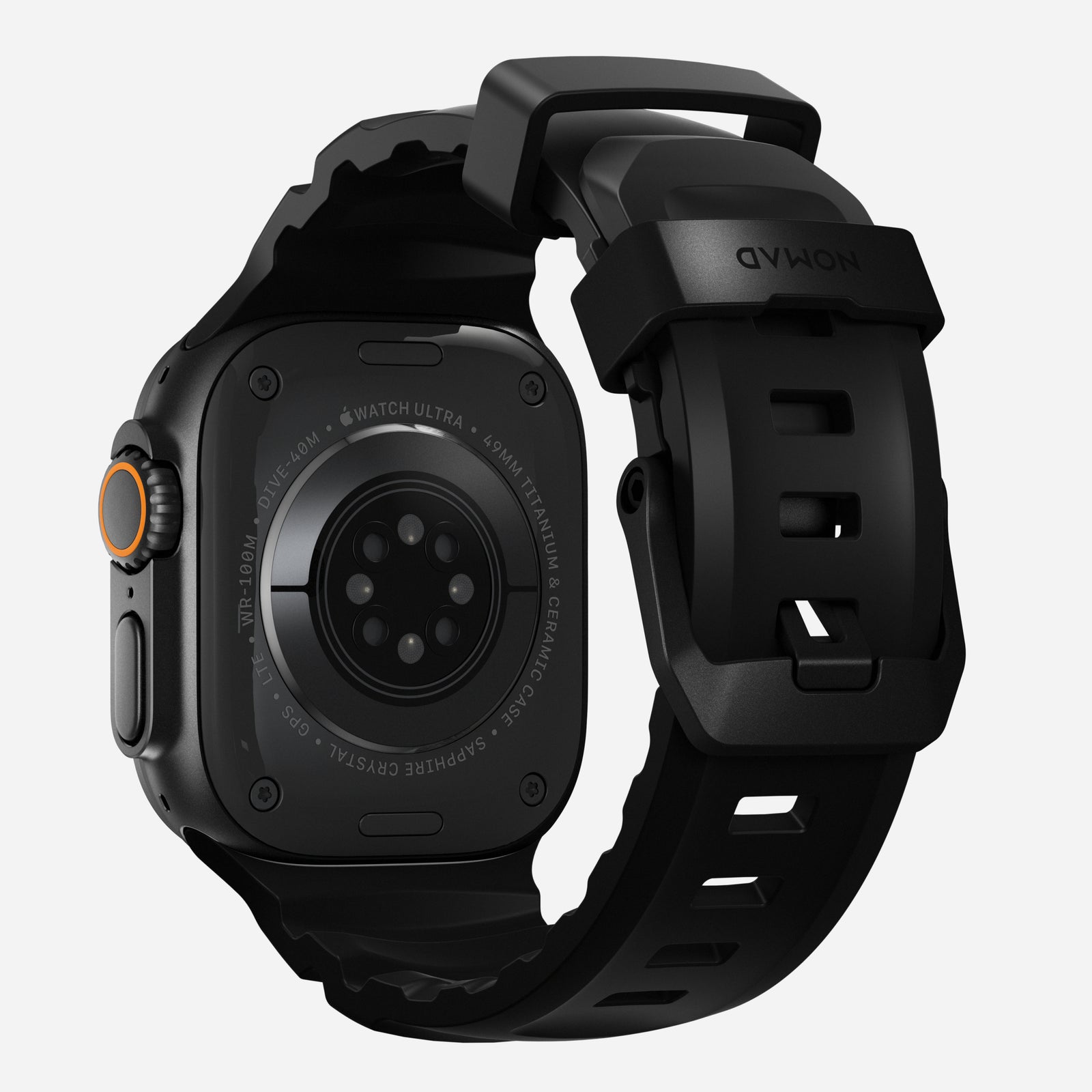 Apple Watch Series 8 45mm Reim Rocky Point (Black Hardware) Carbon Black