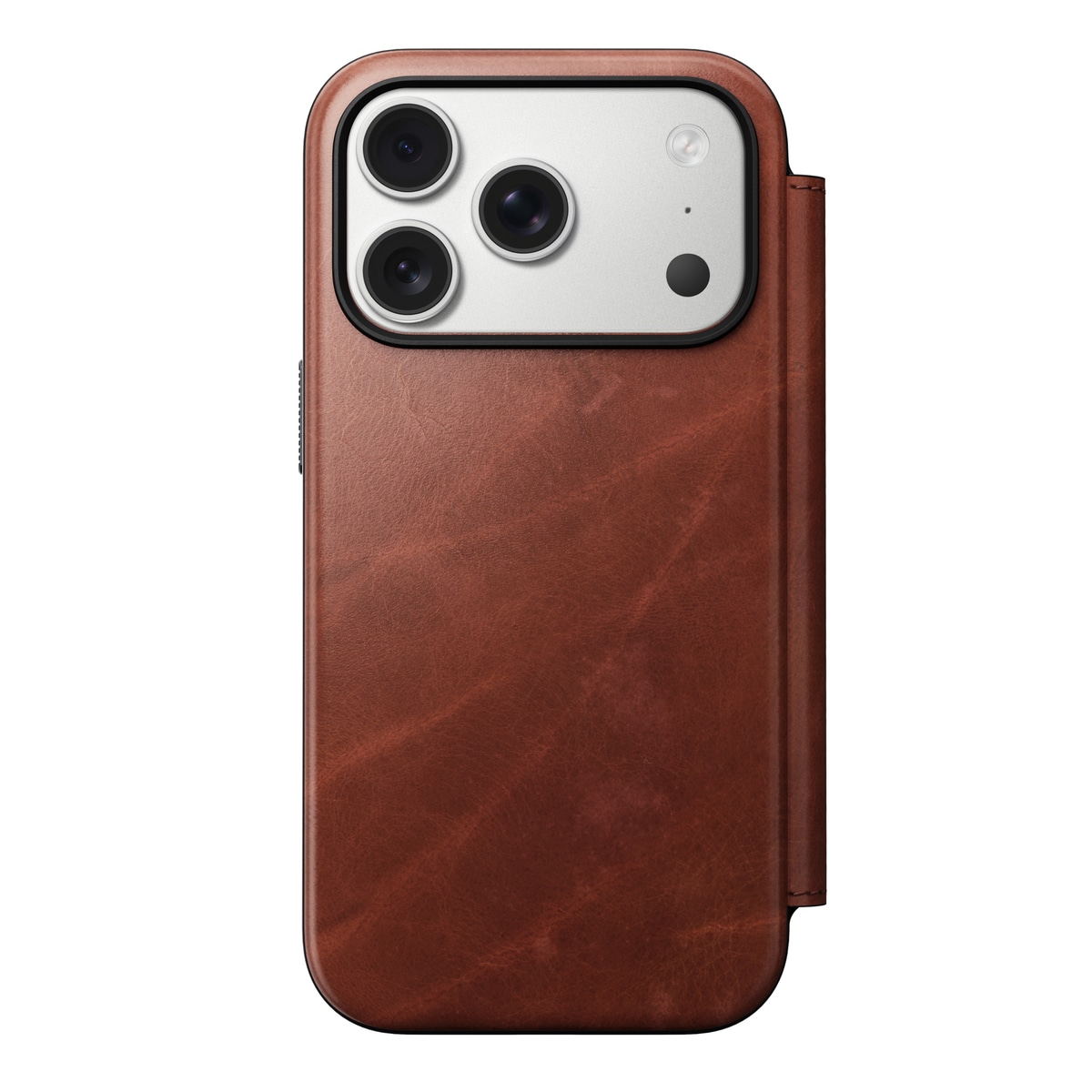 iPhone 17 Pro Skinnetui MagSafe - Modern Horween Leather Folio Olde Dublin