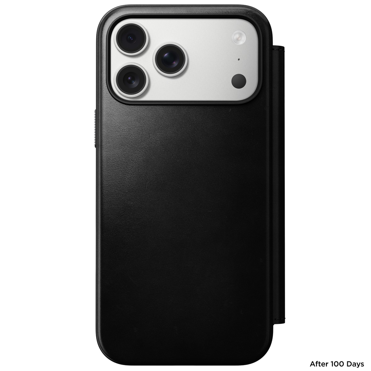 iPhone 17 Pro Max Skinnetui MagSafe - Modern Horween Leather Folio Black