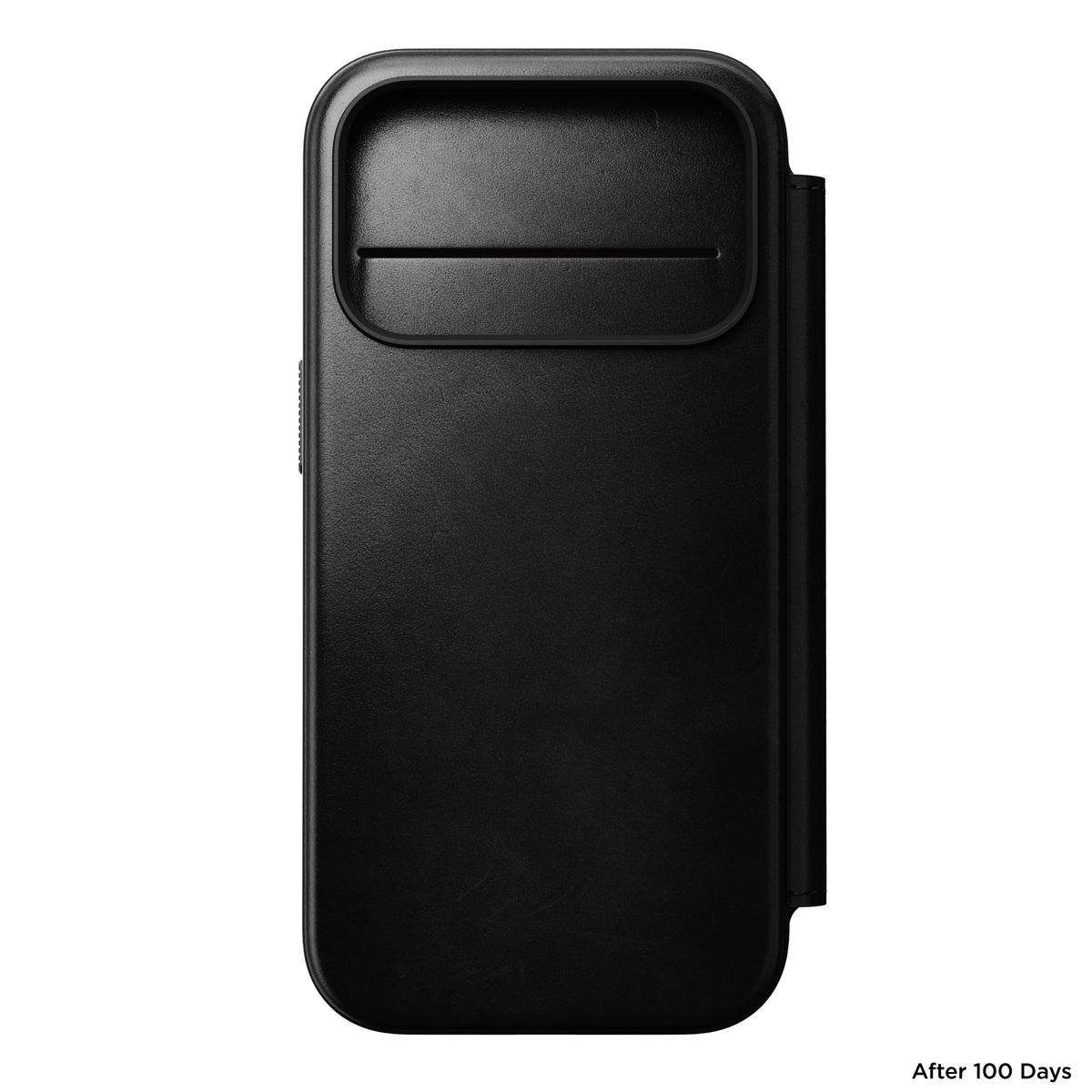 iPhone 17 Pro Skinnetui MagSafe - Modern Horween Leather Folio Black