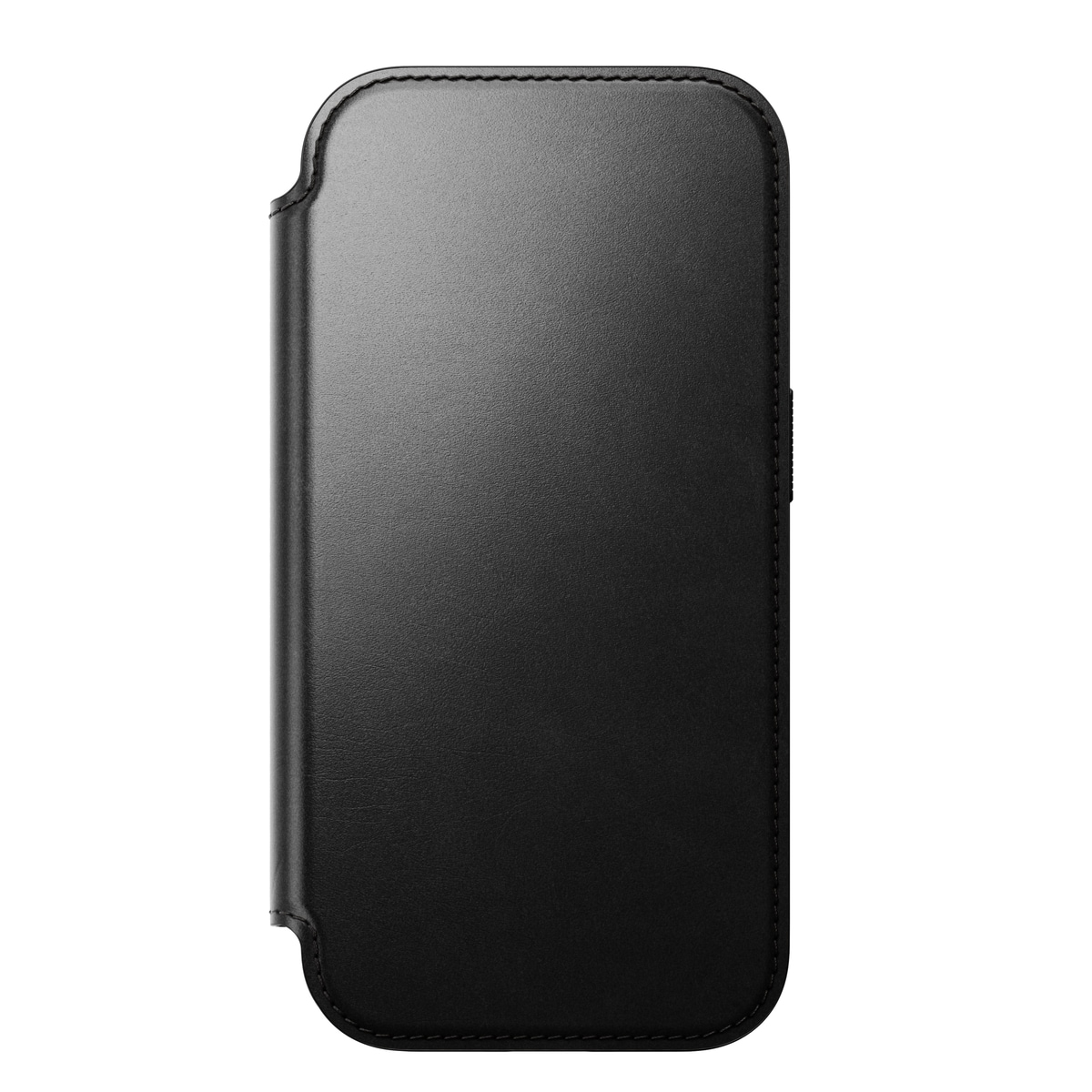 iPhone 17 Pro Skinnetui MagSafe - Modern Horween Leather Folio Black