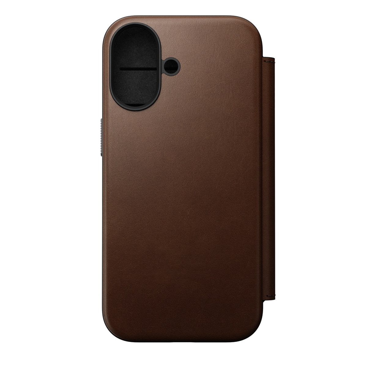 iPhone 17 Etui MagSafe - Modern Leather Folio, Brown