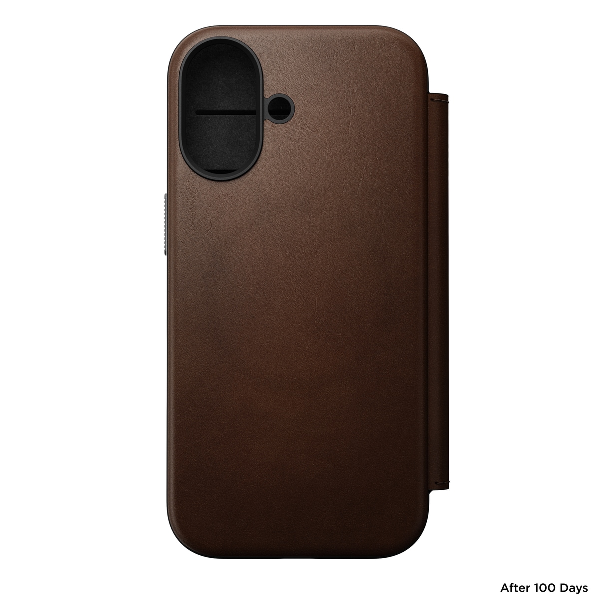 iPhone 17 Etui MagSafe - Modern Leather Folio, Brown