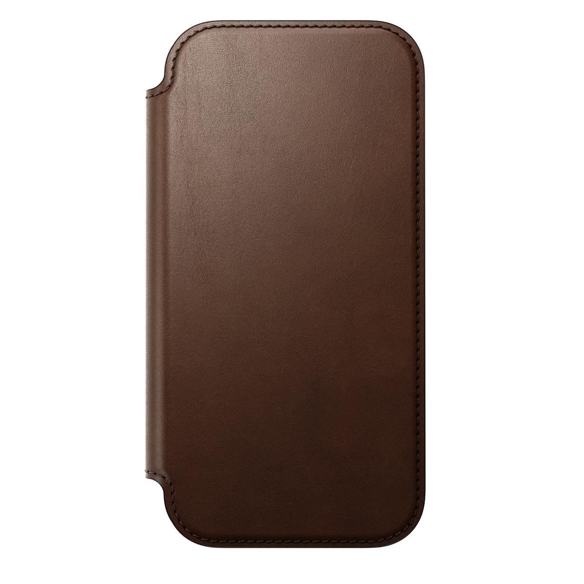 iPhone 17 Etui MagSafe - Modern Leather Folio, Brown
