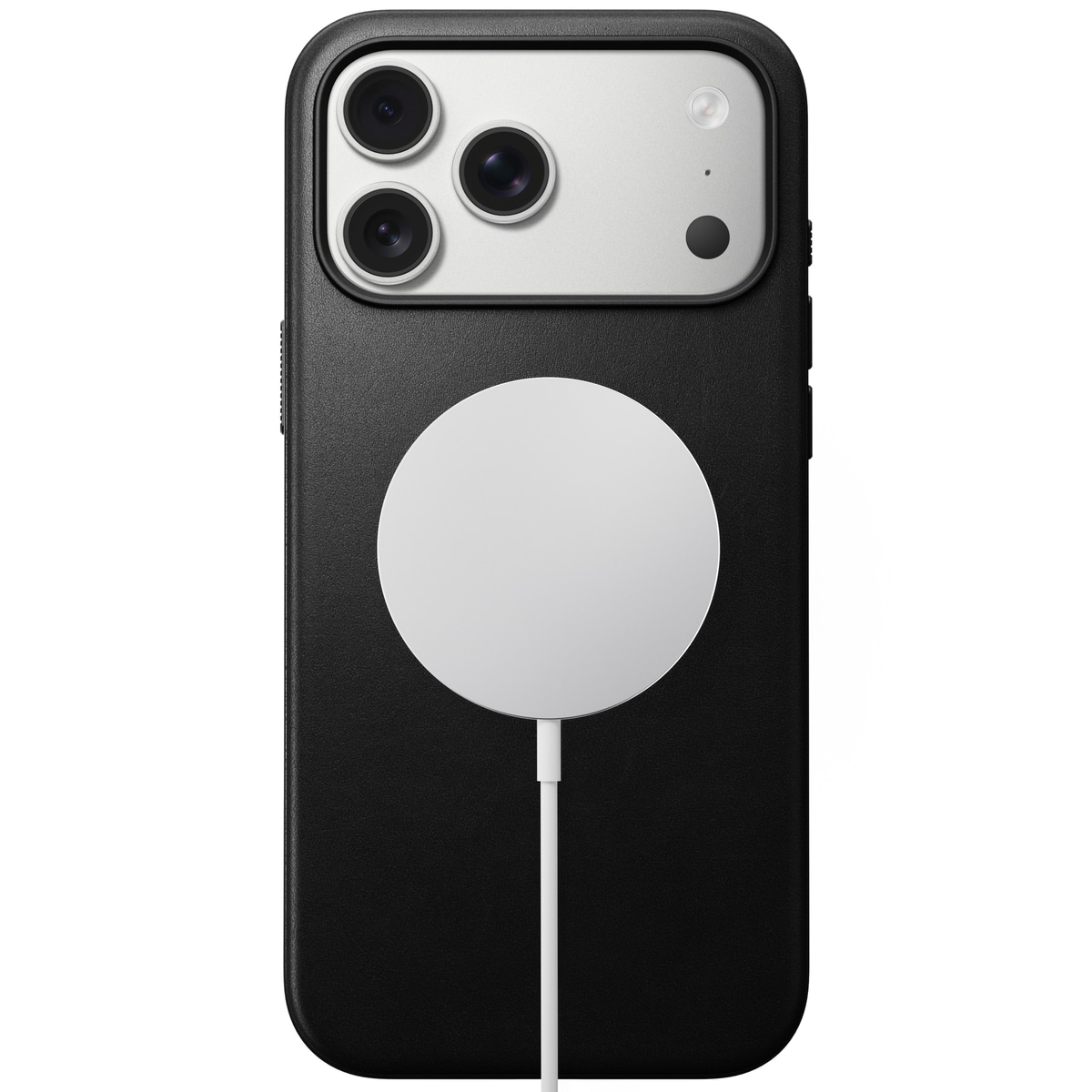 iPhone 17 Pro Max MagSafe Deksel - Modern Leather Black
