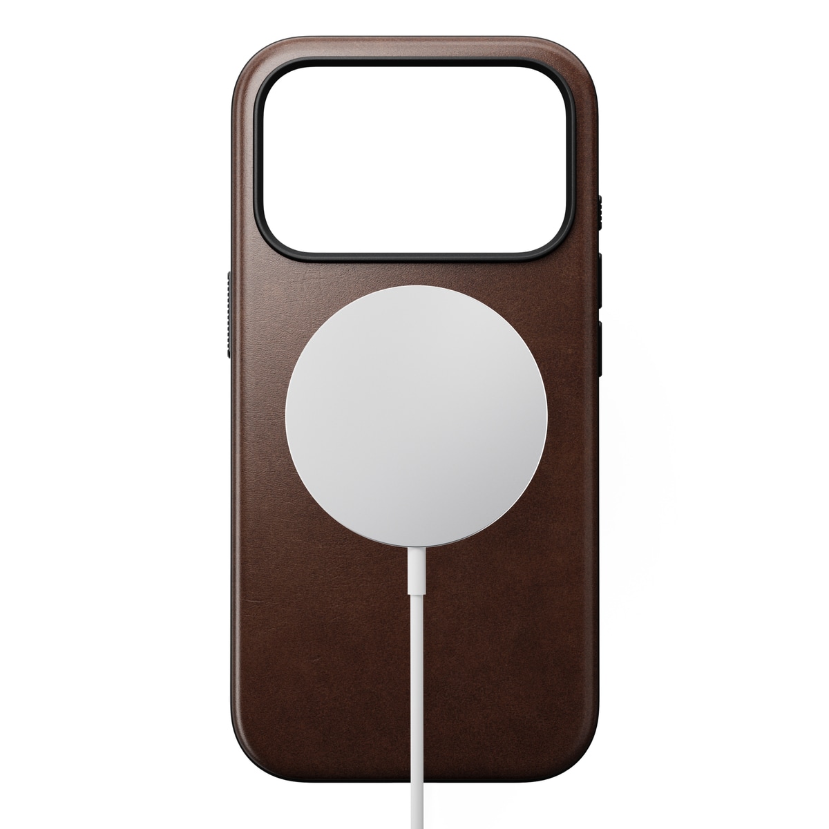iPhone 17 Pro Skinnetui MagSafe - Modern Horween Leather Rustic Brown