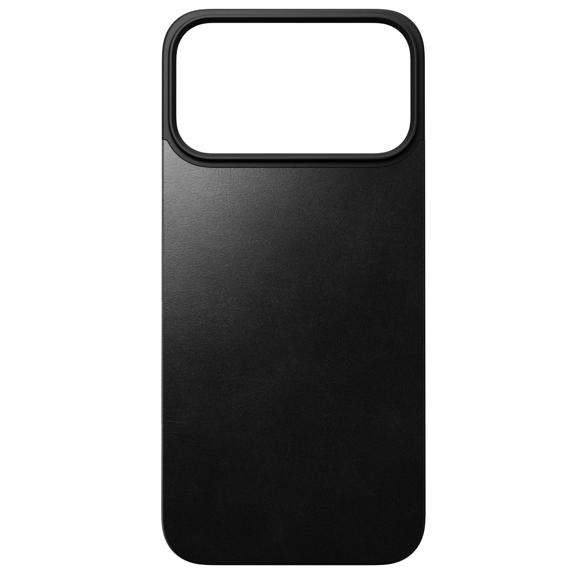 iPhone 17 Pro Max Magnetisk Bakside - Leather Back, Black