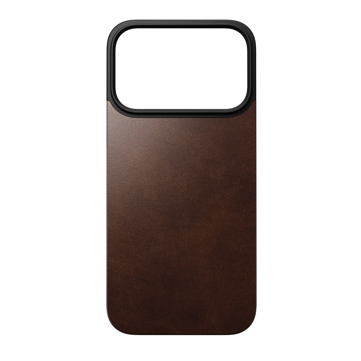 iPhone 17 Pro Max Magnetisk Bakside - Leather Back, Rustic Brown